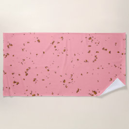 Vuurvonken bedekken je foto Blush Pink Strandlaken