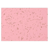 Vuurvonken bedekken je foto Blush Pink Tafelkleed (Voorkant (Horizontaal))
