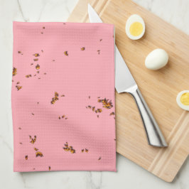 Vuurvonken bedekken je foto Blush Pink Theedoek