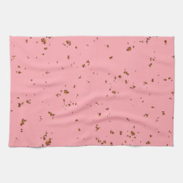 Vuurvonken bedekken je foto Blush Pink Theedoek