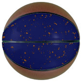 Vuurvonken bedekken uw foto Bonfire Assen Blauw Basketbal (Voorkant)