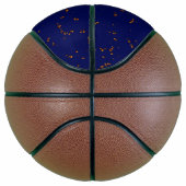 Vuurvonken bedekken uw foto Bonfire Assen Blauw Basketbal (Rechts)