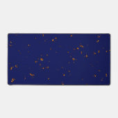 Vuurvonken bedekken uw foto Bonfire Assen Blauw Bureaumat (Voorkant)