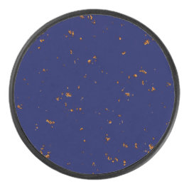 Vuurvonken bedekken uw foto Bonfire Assen Blauw Hockey Puck