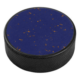 Vuurvonken bedekken uw foto Bonfire Assen Blauw Hockey Puck