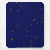 Vuurvonken bedekken uw foto Bonfire Assen Blauw Muismat (Voorkant)