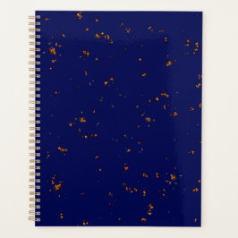 Vuurvonken bedekken uw foto Bonfire Assen Blauw Planner