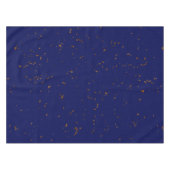 Vuurvonken bedekken uw foto Bonfire Assen Blauw Tafelkleed (Voorkant (Horizontaal))