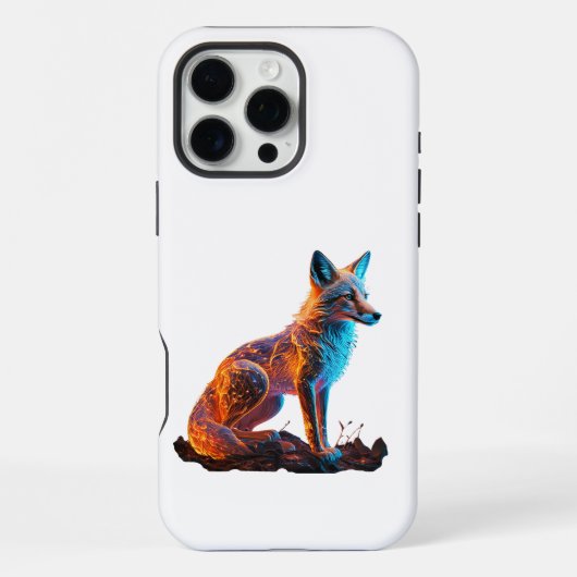 vuurvorstvos iPhone hoesje (Achterkant)