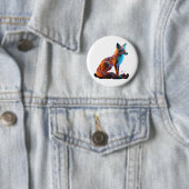 vuurvorstvos ronde button 5,7 cm (In situ)