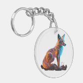 vuurvorstvos sleutelhanger (Voorkant Links)