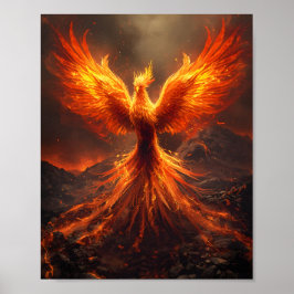 Vuurvreter Phoenix Poster