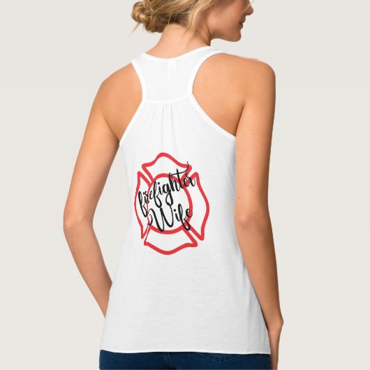 VUURVROUW [1] TANKTOP (Achterkant)