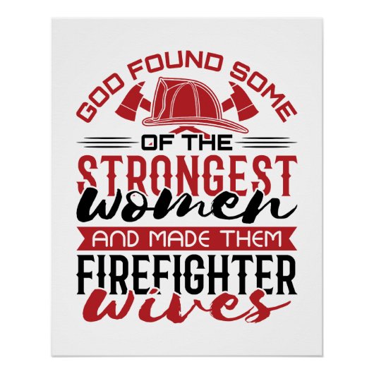 Vuurvrouw God vond de sterkste vrouwen Perfect Poster (Voorkant)