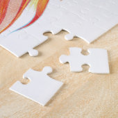 Vuurvrouw Surreal fantasy Portret tekening kunst Legpuzzel (Zijkant)