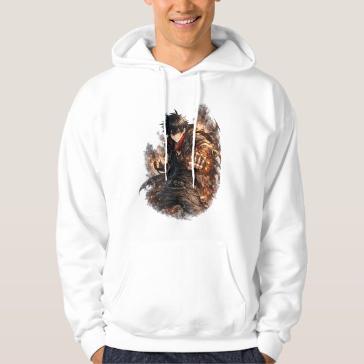 Vuurvuist Held Hoodie (Voorkant)