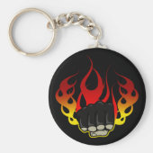 Vuurvuist Sleutelhanger (Voorkant)