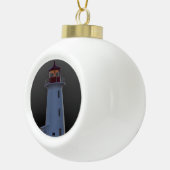 Vuurvuurtoren - Peggy's Cove Nova Scotia Keramische Bal Ornament (Rechts)