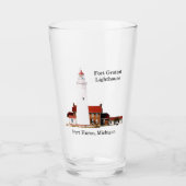 Vuurvuurtoren van Fort Gratiot Glas (Voorkant)
