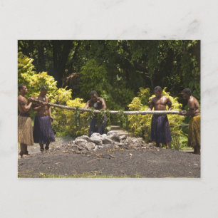 Vuurwandelaars, Polynesische Cultureel Centrum, Vi Briefkaart