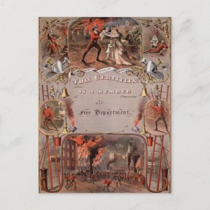  vuurwapencertificaat briefkaart