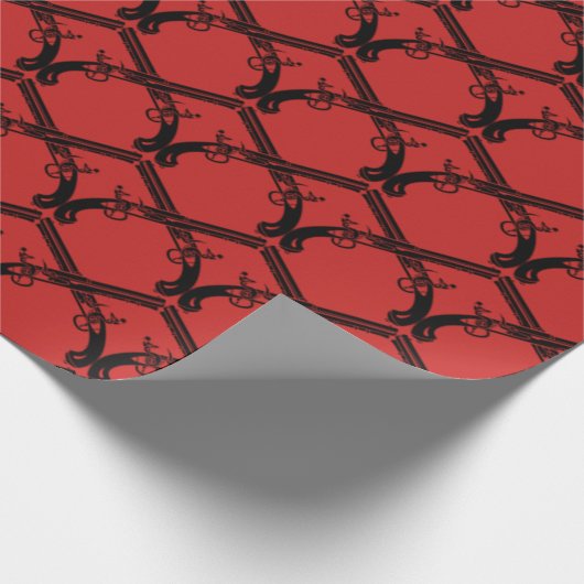 Vuurwapens Cadeaupapier (Hoek)