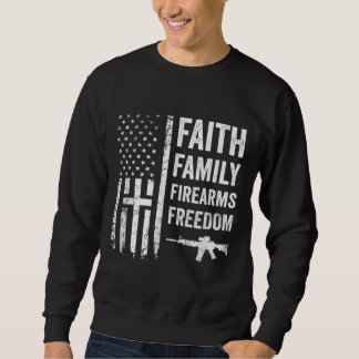 Vuurwapens en vrijheid van de Faith Family - Pro G Trui