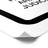 Vuurwapens toegestaan Poster (Hoek)