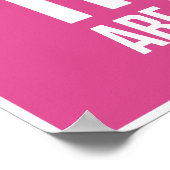 Vuurwapens zijn een meisje met de beste vrienden poster (Hoek)