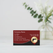 VuurwapenVisitekaartjes Visitekaartje (Staand voorkant)