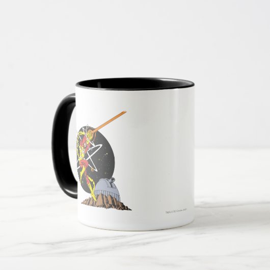 Vuurweer - Het nucleaire Man Mok (Voorkant links)