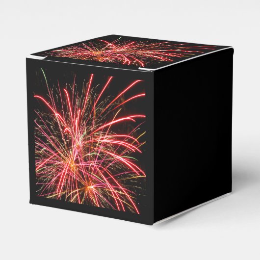 Vuurwerk 01 bedankdoosjes (Voorkant Zijde)
