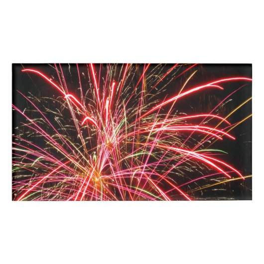 Vuurwerk 01 naambadge (Voorkant)