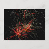 Vuurwerk 03 briefkaart (Voorkant)