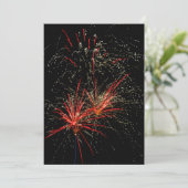 Vuurwerk 03 kaart (Staand voorkant)