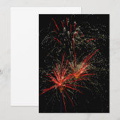 Vuurwerk 03 kaart (Voorkant / Achterkant)