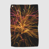 Vuurwerk 04 golfhanddoek (Voorkant)