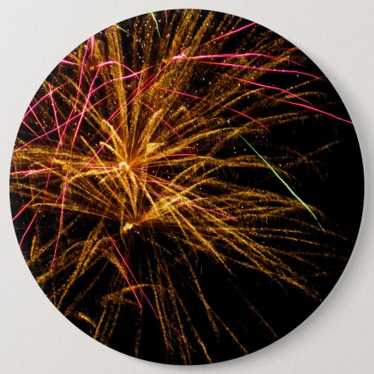 Vuurwerk 04 ronde button 6,0 cm (Voorkant)