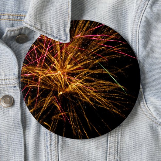 Vuurwerk 04 ronde button 6,0 cm (In situ)