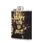 Vuurwerk 10 4th of Juli verpakte kolf Heupfles (Links)