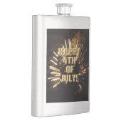 Vuurwerk 10 4th van Juli roestvrij staalkolf Flacon (Rechts)