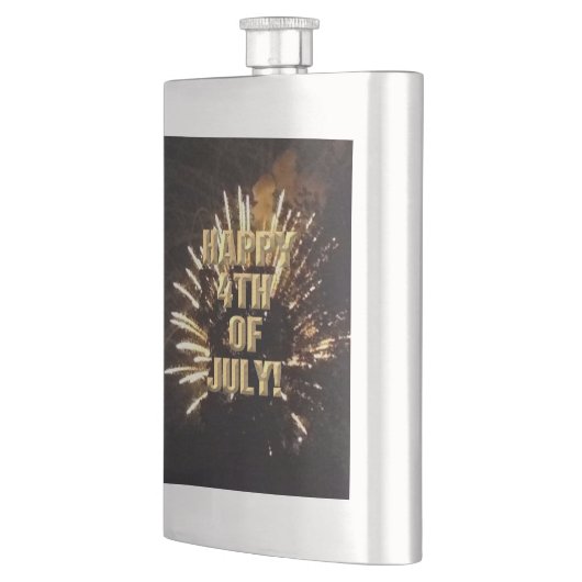 Vuurwerk 10 4th van Juli roestvrij staalkolf Flacon (Links)