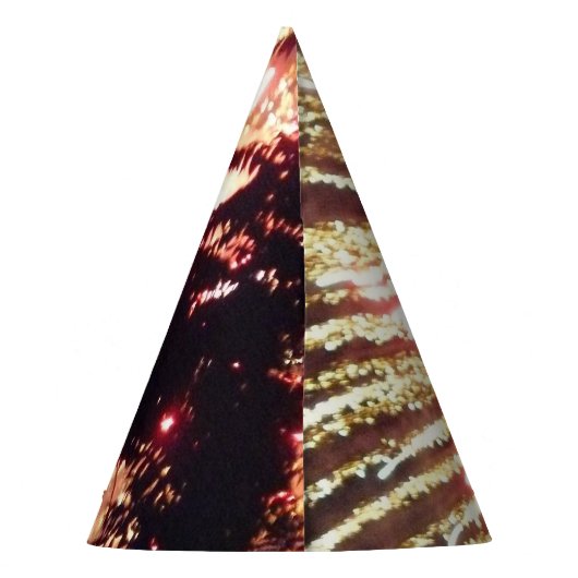 Vuurwerk 11 4 juli feest pet feesthoedjes (Achterkant)