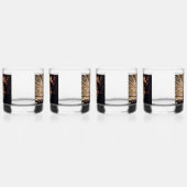 Vuurwerk 11 4 juli rotsen glazen set van 4 (Links)