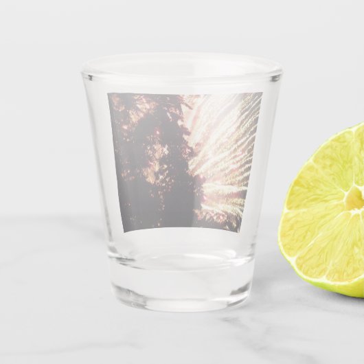 Vuurwerk 11 borrelglas shot glas (Achterkant)