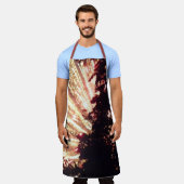 Vuurwerk 11 chef-schort schort (Gedragen)