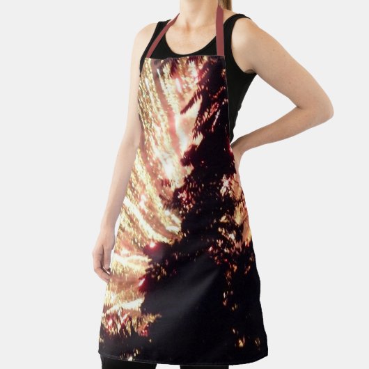 Vuurwerk 11 chef-schort schort (Insitu)