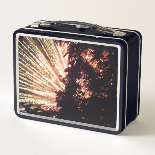 Vuurwerk 11 zwarte lunchbox (Achterkant)