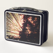 Vuurwerk 11 zwarte lunchbox (Voorkant)