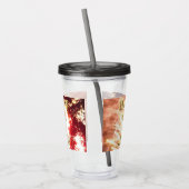 Vuurwerk 12 4 juli acryl tumbler acryl drinkbeker (Links)